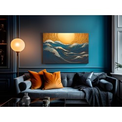 Morska bryza - nowoczesny obraz na płótnie