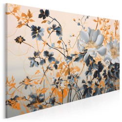 Dialog w poczekalni - nowoczesny obraz na płótnie