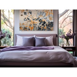 Dialog w poczekalni - nowoczesny obraz na płótnie