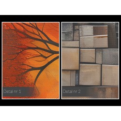 Harmonia z naturą - nowoczesny obraz na płótnie