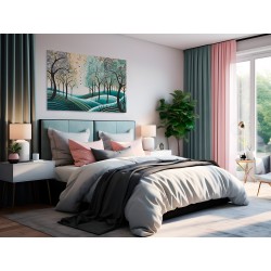 Linie melodyczne - nowoczesny obraz na płótnie