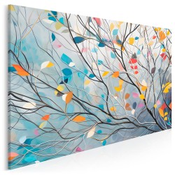 Refleksy i refleksje - nowoczesny obraz na płótnie