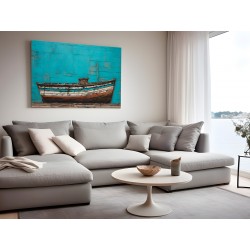 Ustatkować się - nowoczesny obraz na płótnie