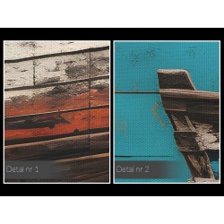 Ustatkować się - nowoczesny obraz na płótnie