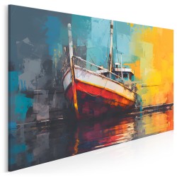 Dumnie przez życie - nowoczesny obraz na płótnie