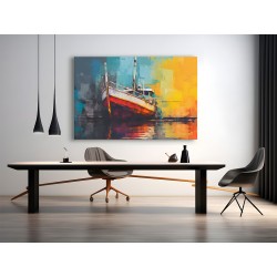 Dumnie przez życie - nowoczesny obraz na płótnie