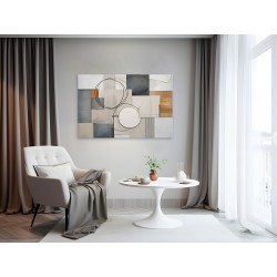 Rozmyte granice - nowoczesny obraz na płótnie