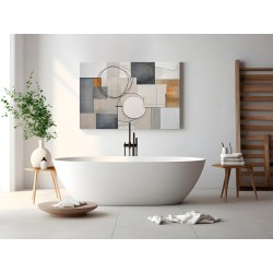 Rozmyte granice - nowoczesny obraz na płótnie