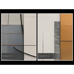 Rozmyte granice - nowoczesny obraz na płótnie