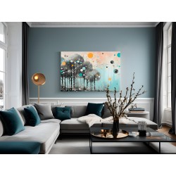 Las snów - nowoczesny obraz na płótnie