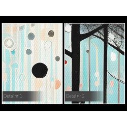 Las snów - nowoczesny obraz na płótnie