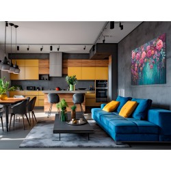 Zdjęcie rodzinne - nowoczesny obraz na płótnie