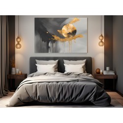 Harmoniczna struktura - nowoczesny obraz na płótnie