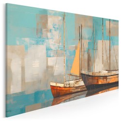 Rejs w życie - nowoczesny obraz na płótnie