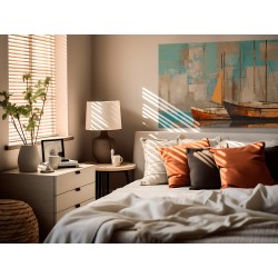 Rejs w życie - nowoczesny obraz na płótnie