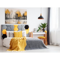 Słoneczna polana - nowoczesny obraz na płótnie