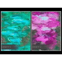 Odbicie magicznego miasta - nowoczesny obraz do salonu - 120x80cm Odbicie magicznego miasta - nowoczesny obraz do salonu - 120x80cm