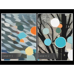 Szron - nowoczesny obraz na płótnie