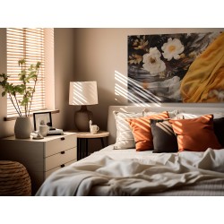 Pozowanie - nowoczesny obraz na płótnie