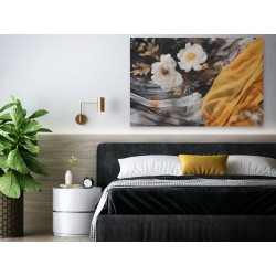 Pozowanie - nowoczesny obraz na płótnie