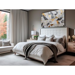 Nieodkryty wzór  - nowoczesny obraz na płótnie