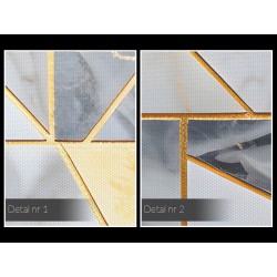 Nieodkryty wzór  - nowoczesny obraz na płótnie