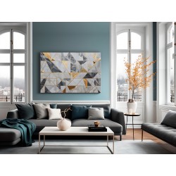 Nieodkryty wzór  - nowoczesny obraz na płótnie