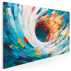 Wiralowe tempo - nowoczesny obraz na płótnie