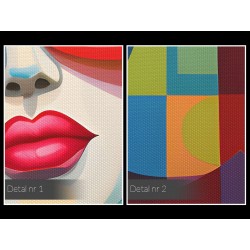 Hipsterski bal  - nowoczesny obraz na płótnie