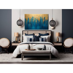 Ociekający bogactwem - nowoczesny obraz na płótnie