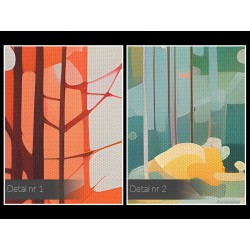 For-rest - nowoczesny obraz na płótnie