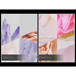 Szczypta subtelności - nowoczesny obraz na płótnie - 120x80 cm