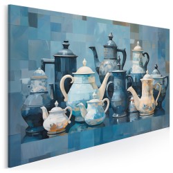 Chabrowy czaj - nowoczesny obraz na płótnie