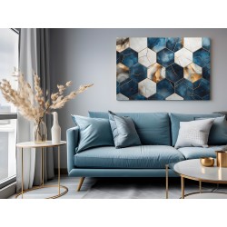 Odbicie wyobraźni - nowoczesny obraz na płótnie