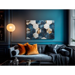 Odbicie wyobraźni - nowoczesny obraz na płótnie