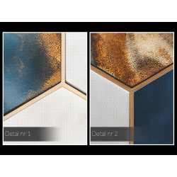 Odbicie wyobraźni - nowoczesny obraz na płótnie