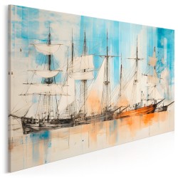 W długi rejs - nowoczesny obraz na płótnie