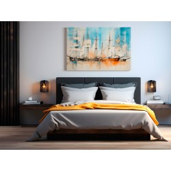 W długi rejs - nowoczesny obraz na płótnie