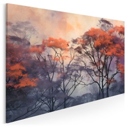 Roztańczone na wietrze  - nowoczesny obraz na płótnie