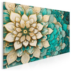 Marzycielski układ  - nowoczesny obraz na płótnie