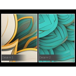 Marzycielski układ  - nowoczesny obraz na płótnie