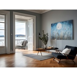 Malunek z dzieciństwa - nowoczesny obraz na płótnie