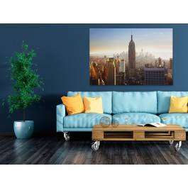 Inspirujący Manhattan - fotoobraz do salonu - 120x80 cm