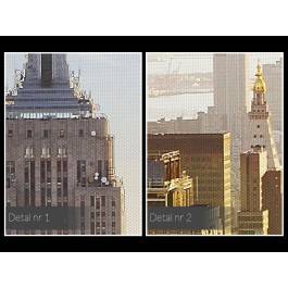 Inspirujący Manhattan - fotoobraz do salonu - 120x80 cm