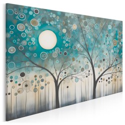 Wokoło - nowoczesny obraz na płótnie