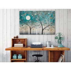 Wokoło - nowoczesny obraz na płótnie