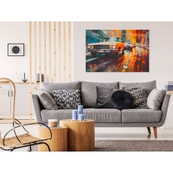 Klasyki motoryzacji - nowoczesny obraz na płótnie