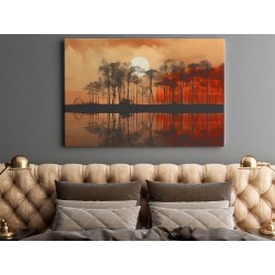 Herbatka z Nel - nowoczesny obraz na płótnie