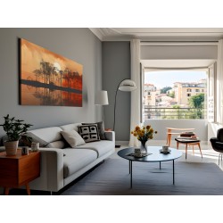 Herbatka z Nel - nowoczesny obraz na płótnie