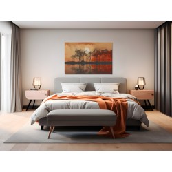 Herbatka z Nel - nowoczesny obraz na płótnie